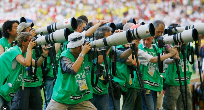 World Cup photogrphers